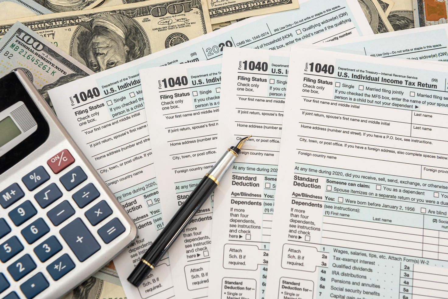 Filling US Individual Income Tax Return 2021 Year